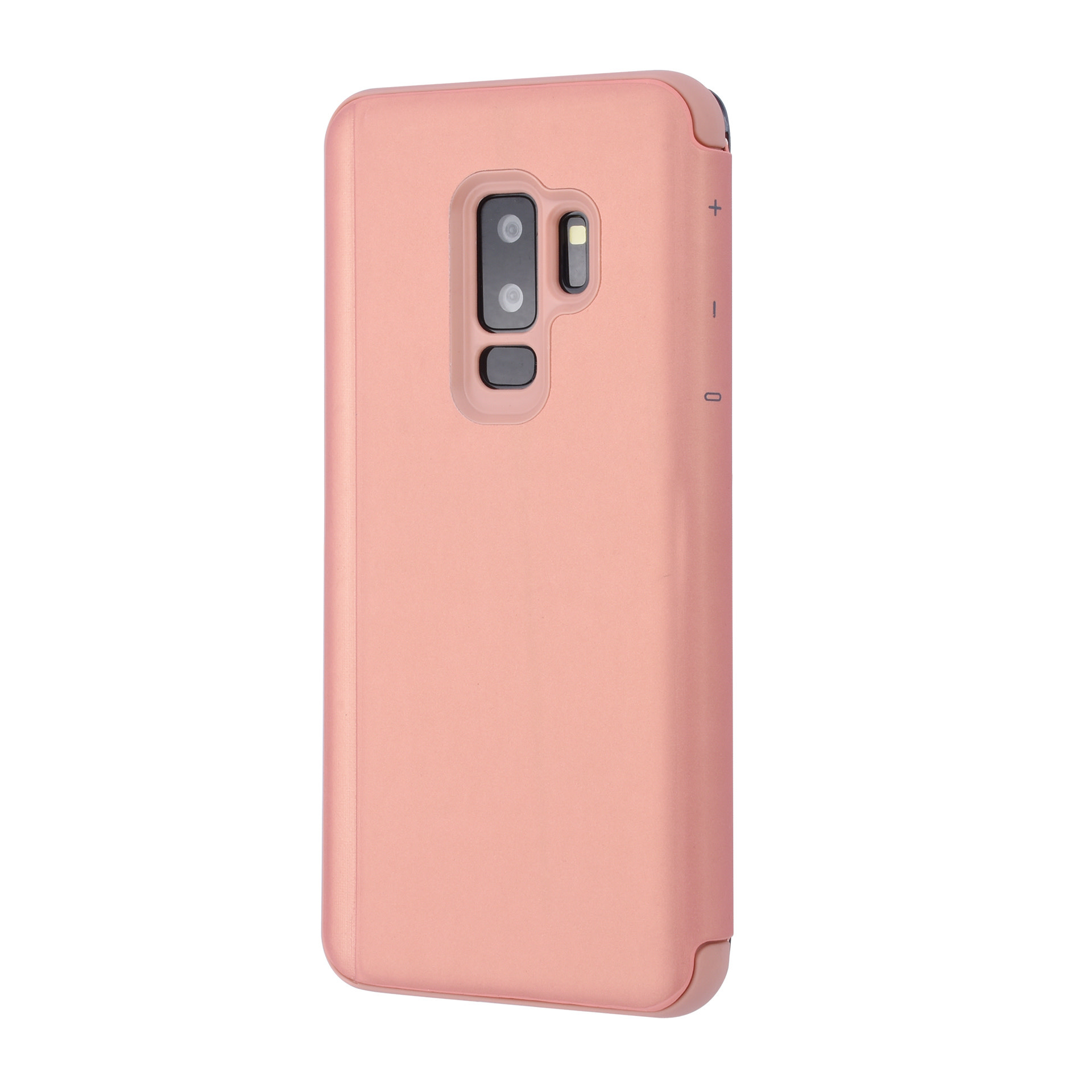 Samsung Galaxy S9+ Pasjeshouder Roze Booktype hoesje - Magneetsluiting - Kunststof;TPU, foto 4 van 5