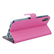 Roze hoesje iPhone X-Xs - Book Case - Pasjeshouder - Magneetsluiting Roze hoesje iPhone X-Xs - Book Case - Pasjeshouder - Magneetsluiting