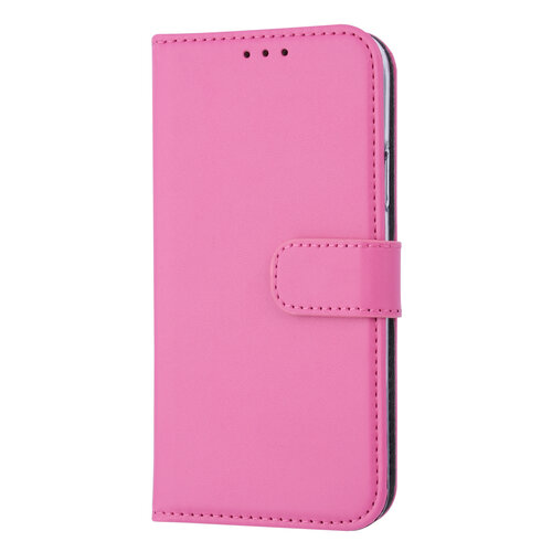 Roze hoesje iPhone X-Xs - Book Case - Pasjeshouder - Magneetsluiting