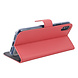 Rood hoesje iPhone X-Xs - Book Case - Pasjeshouder - Magneetsluiting Rood hoesje iPhone X-Xs - Book Case - Pasjeshouder - Magneetsluiting