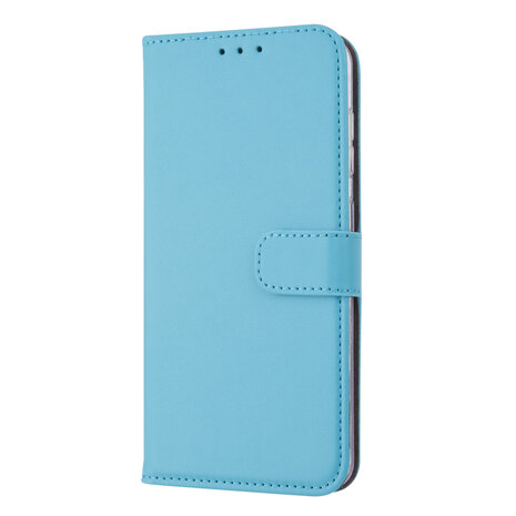 Samsung Galaxy A60 Kartenhalter Hell Blau Book-Case hul -Magnetverschluss - Kunstleer; TPU Samsung Galaxy A60 Kartenhalter Hell Blau Book-Case hul -Magnetverschluss - Kunstleer; TPU