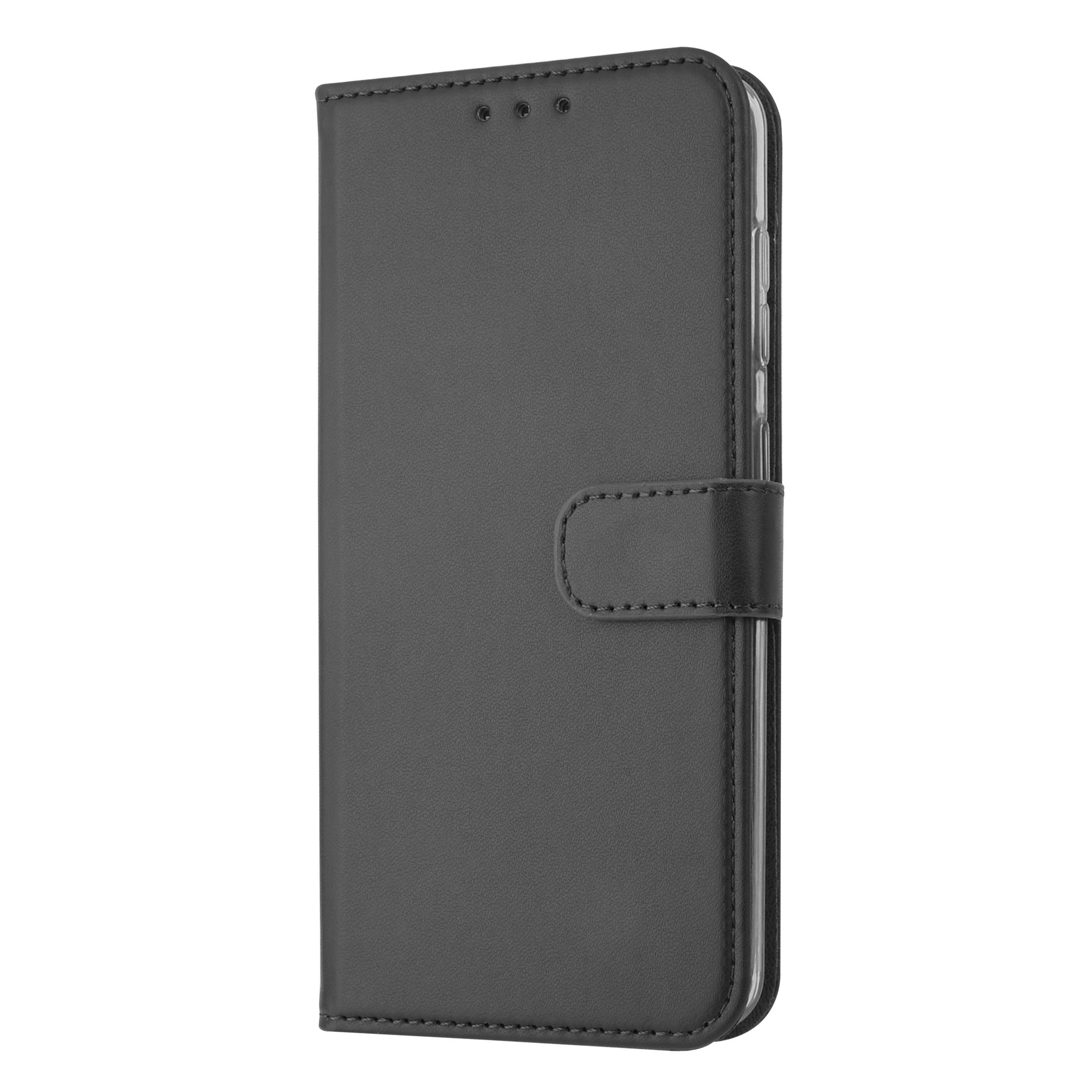 Zwart hoesje Samsung Galaxy M40 - Book Case - Pasjeshouder - Magneetsluiting (M405F), foto 3 van 6