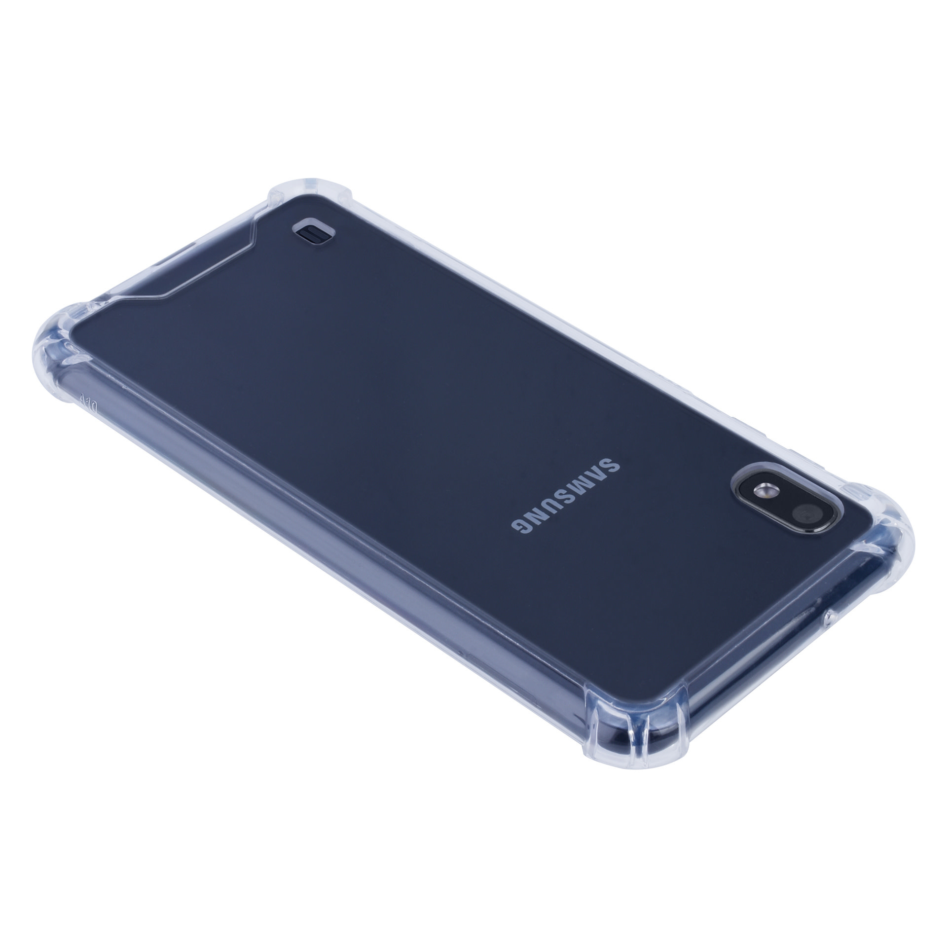 Samsung Galaxy A10 Shockproof Transparant Backcover hoesje - Schermbescherming - TPU, foto 2 van 3