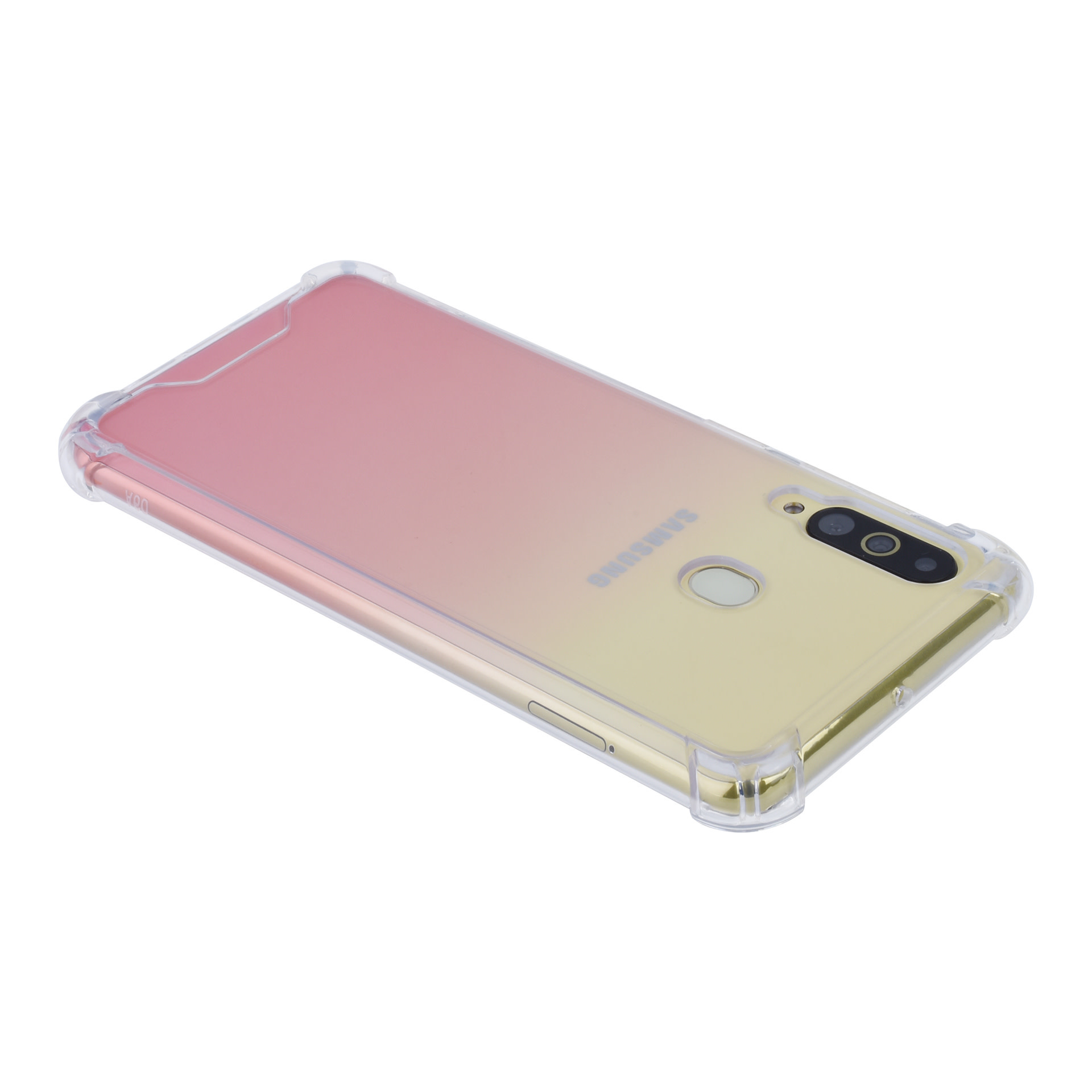 Samsung Galaxy A60 Shockproof Transparant Backcover hoesje - Schermbescherming - TPU, foto 2 van 3
