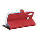 Samsung Galaxy A6s Card holder Red Book type case for Galaxy A6s Magnetic closure Samsung Galaxy A6s Card holder Red Book type case for Galaxy A6s Magnetic closure