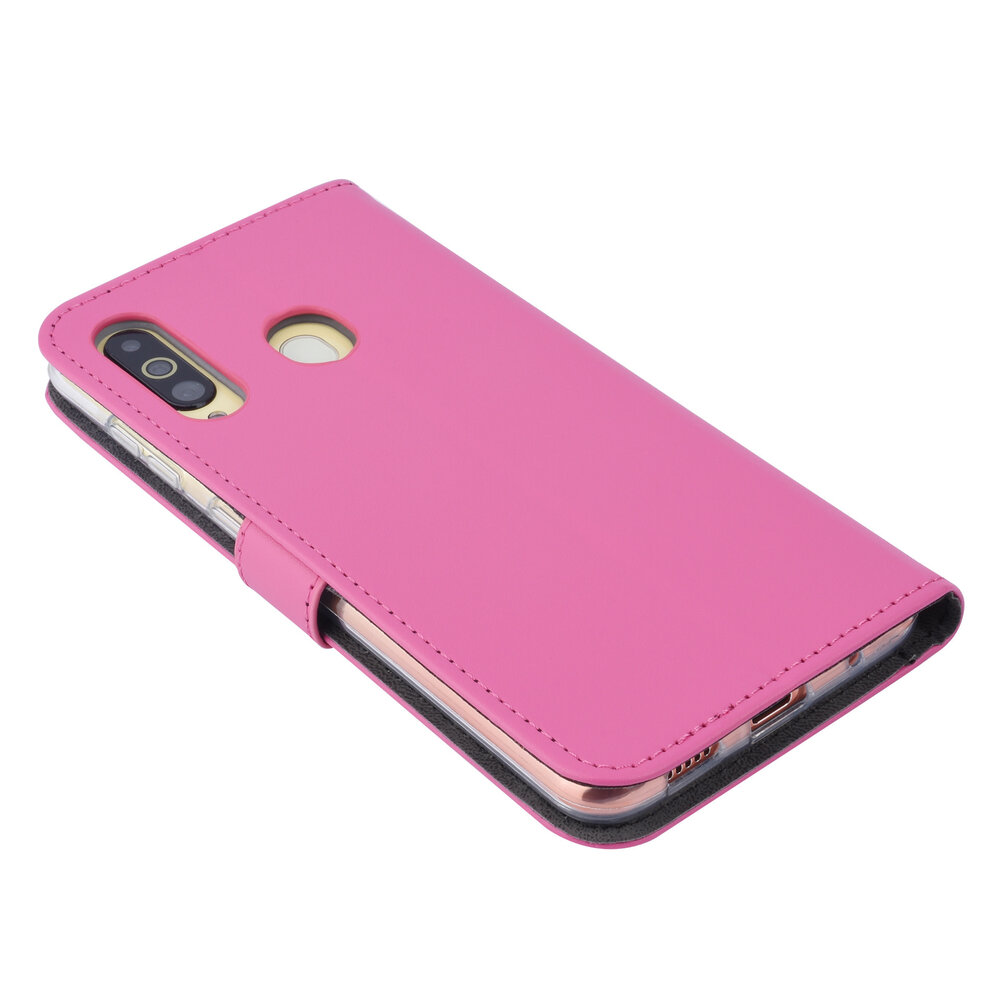 Samsung Galaxy A60 Titulaire de la carte Hot Rose Book type housse - Fermeture magnétique Samsung Galaxy A60 Titulaire de la carte Hot Rose Book type housse - Fermeture magnétique