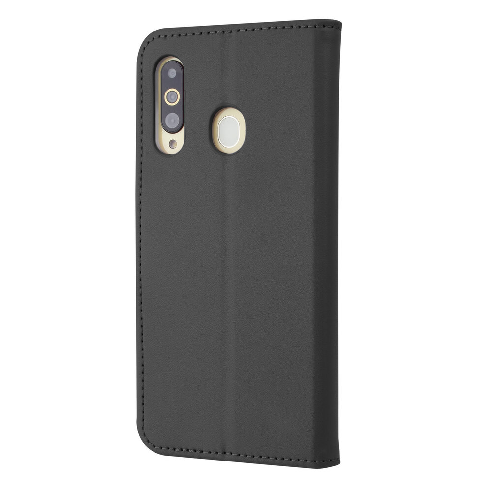 Samsung Galaxy A60 Card holder Black Book type case for Galaxy A60 Magnetic closure Samsung Galaxy A60 Card holder Black Book type case for Galaxy A60 Magnetic closure