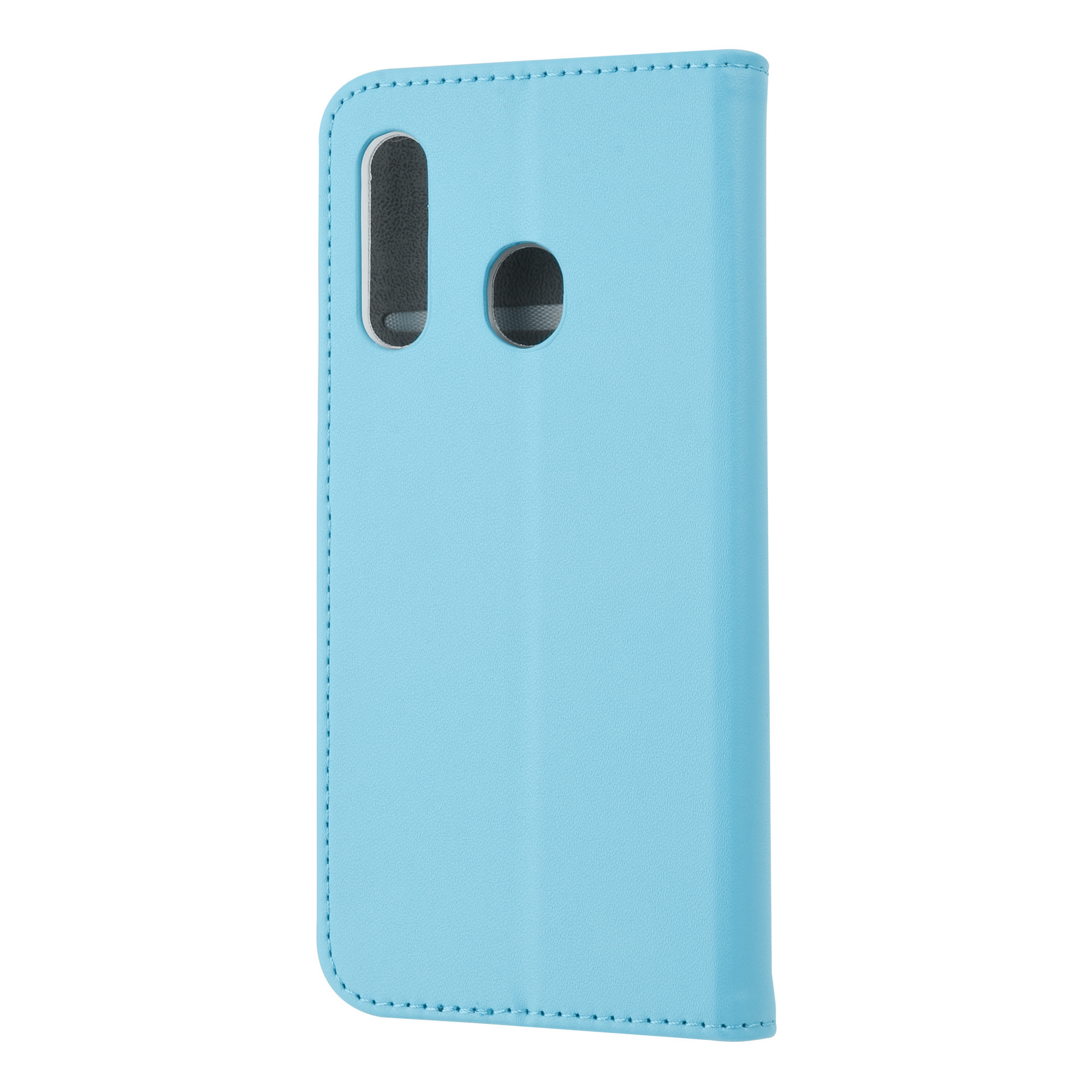 LichtBlauw hoesje Samsung Galaxy M40 - Book Case - Pasjeshouder - Magneetsluiting (M405F), foto 2 van 6