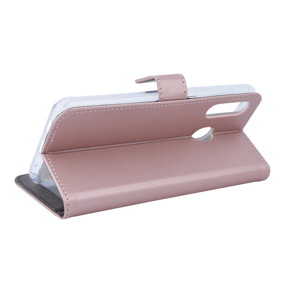 Rose Gold hoesje Samsung Galaxy M40 - Book Case - Pasjeshouder - Magneetsluiting (M405F) Rose Gold hoesje Samsung Galaxy M40 - Book Case - Pasjeshouder - Magneetsluiting (M405F)