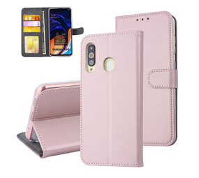 Samsung Galaxy A60 Kartenhalter Rose Gold Book-Case hul -Magnetverschluss - Kunstleer; TPU Samsung Galaxy A60 Kartenhalter Rose Gold Book-Case hul -Magnetverschluss - Kunstleer; TPU