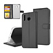 Samsung Galaxy A6s Titulaire de la carte Noir Book type housse - Fermeture magnétique Samsung Galaxy A6s Titulaire de la carte Noir Book type housse - Fermeture magnétique