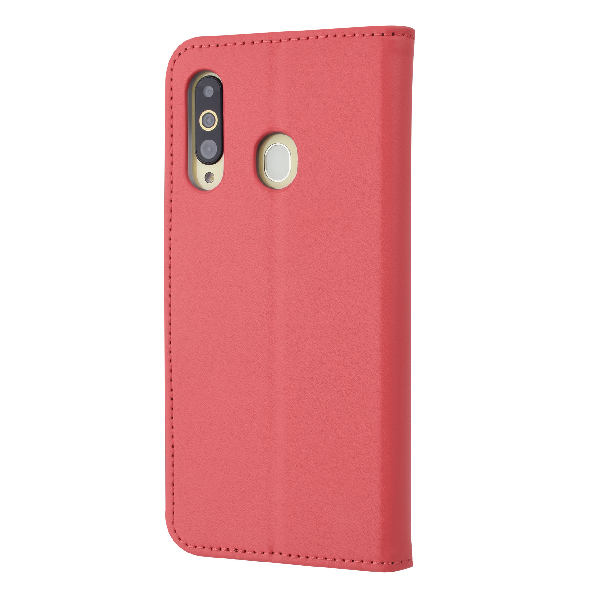 Rood hoesje Samsung Galaxy A60 - Book Case - Pasjeshouder - Magneetsluiting (A606F), foto 4 van 6