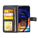Zwart hoesje Samsung Galaxy A60 - Book Case - Pasjeshouder - Magneetsluiting (A606F) Zwart hoesje Samsung Galaxy A60 - Book Case - Pasjeshouder - Magneetsluiting (A606F)