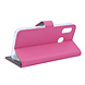 Samsung Galaxy A20e Titulaire de la carte Hot Rose Book type housse - Fermeture magnétique Samsung Galaxy A20e Titulaire de la carte Hot Rose Book type housse - Fermeture magnétique