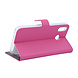 Samsung Galaxy A6s Titulaire de la carte Hot Rose Book type housse - Fermeture magnétique Samsung Galaxy A6s Titulaire de la carte Hot Rose Book type housse - Fermeture magnétique