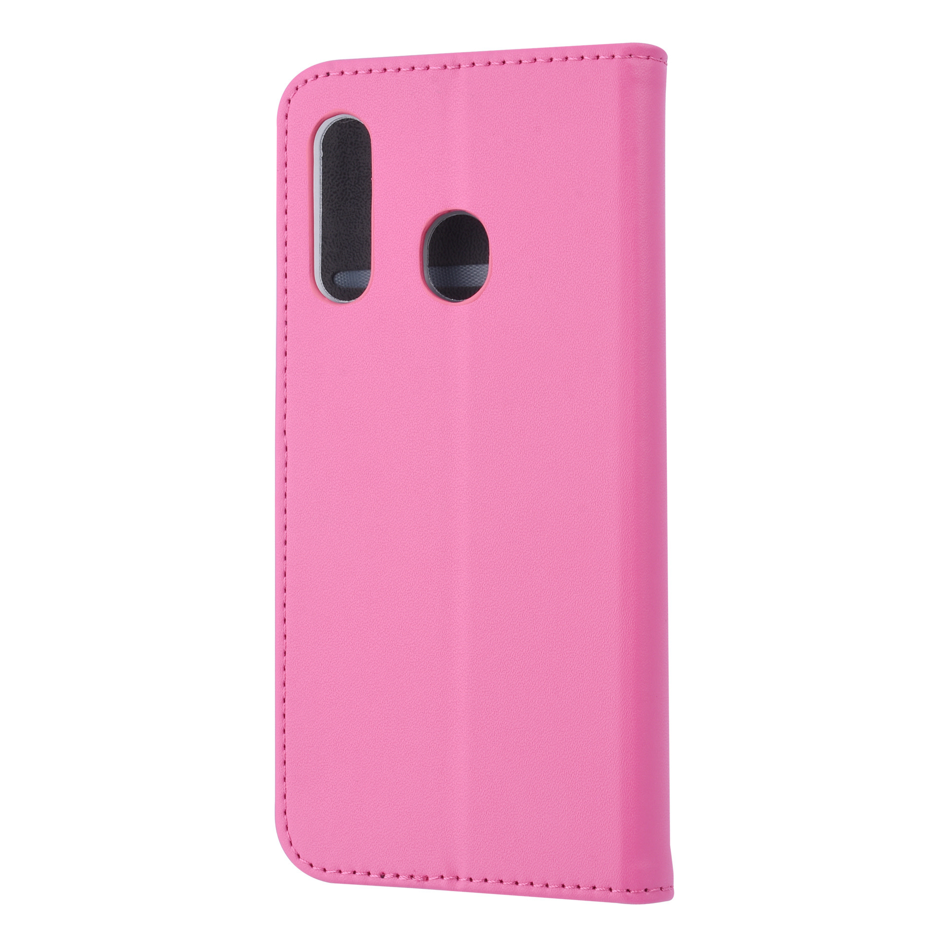 Felroze hoesje Samsung Galaxy M40 - Book Case - Pasjeshouder - Magneetsluiting (M405F), foto 2 van 6