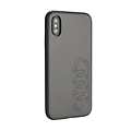 Audi Audi back cover coque Apple iPhone Xs Max TT Serie Noir - Sythetic leather