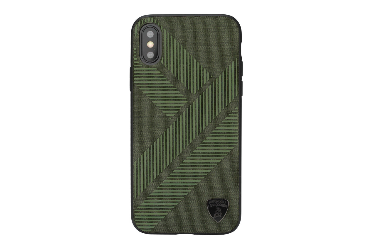 Lamborghini Lamborghini back cover case Apple iPhone X-Xs Structure green - Silicone Lamborghini Lamborghini back cover case Apple iPhone X-Xs Structure green - Silicone