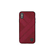 Lamborghini Lamborghini Back-Cover hul Apple iPhone X-Xs Structure Rot -Silicone - TPU Lamborghini Lamborghini Back-Cover hul Apple iPhone X-Xs Structure Rot -Silicone - TPU