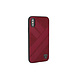 Lamborghini Lamborghini Back-Cover hul Apple iPhone Xs Max Structure Rot -Silicone - TPU Lamborghini Lamborghini Back-Cover hul Apple iPhone Xs Max Structure Rot -Silicone - TPU