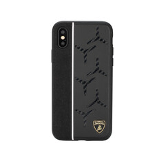 Lamborghini Back-Cover hul Samsung Galaxy S10+ Alcantara Weiß -Genuine Leather - Echt leer