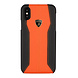 Lamborghini Lamborghini Back-Cover hul Apple iPhone Xs Max D1 Serie Orange -Genuine Leather - Echt leer Lamborghini Lamborghini Back-Cover hul Apple iPhone Xs Max D1 Serie Orange -Genuine Leather - Echt leer