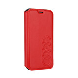 Audi Audi book type housse Apple iPhone X-Xs TT Serie Rouge - Sythetic leather Audi Audi book type housse Apple iPhone X-Xs TT Serie Rouge - Sythetic leather