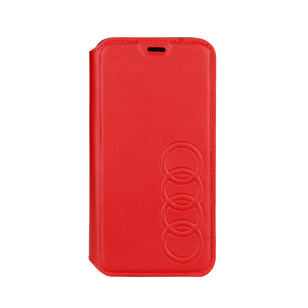 Audi Audi hoesje - Rood - iPhone X-Xs - Book Case - TT Serie Audi Audi hoesje - Rood - iPhone X-Xs - Book Case - TT Serie