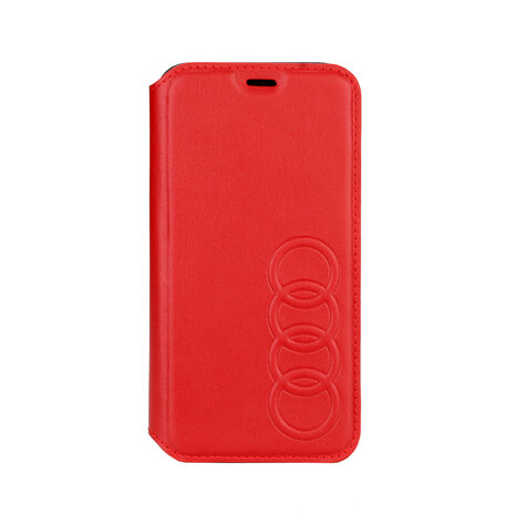 Audi Audi hoesje - Rood - iPhone X-Xs - Book Case - TT Serie Audi Audi hoesje - Rood - iPhone X-Xs - Book Case - TT Serie