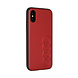 Audi Audi Back-Cover hul Apple iPhone Xs Max TT Serie Rot -Sythetic leather - Kunstleer; TPU Audi Audi Back-Cover hul Apple iPhone Xs Max TT Serie Rot -Sythetic leather - Kunstleer; TPU