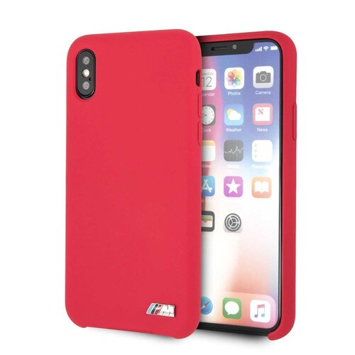 BMW BMW back cover case Apple iPhone XS Max Logo M Red - Hard Case