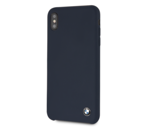 BMW BMW backcover hoesje Silicone Apple iPhone XS Max Navy - Hard Case - TPU