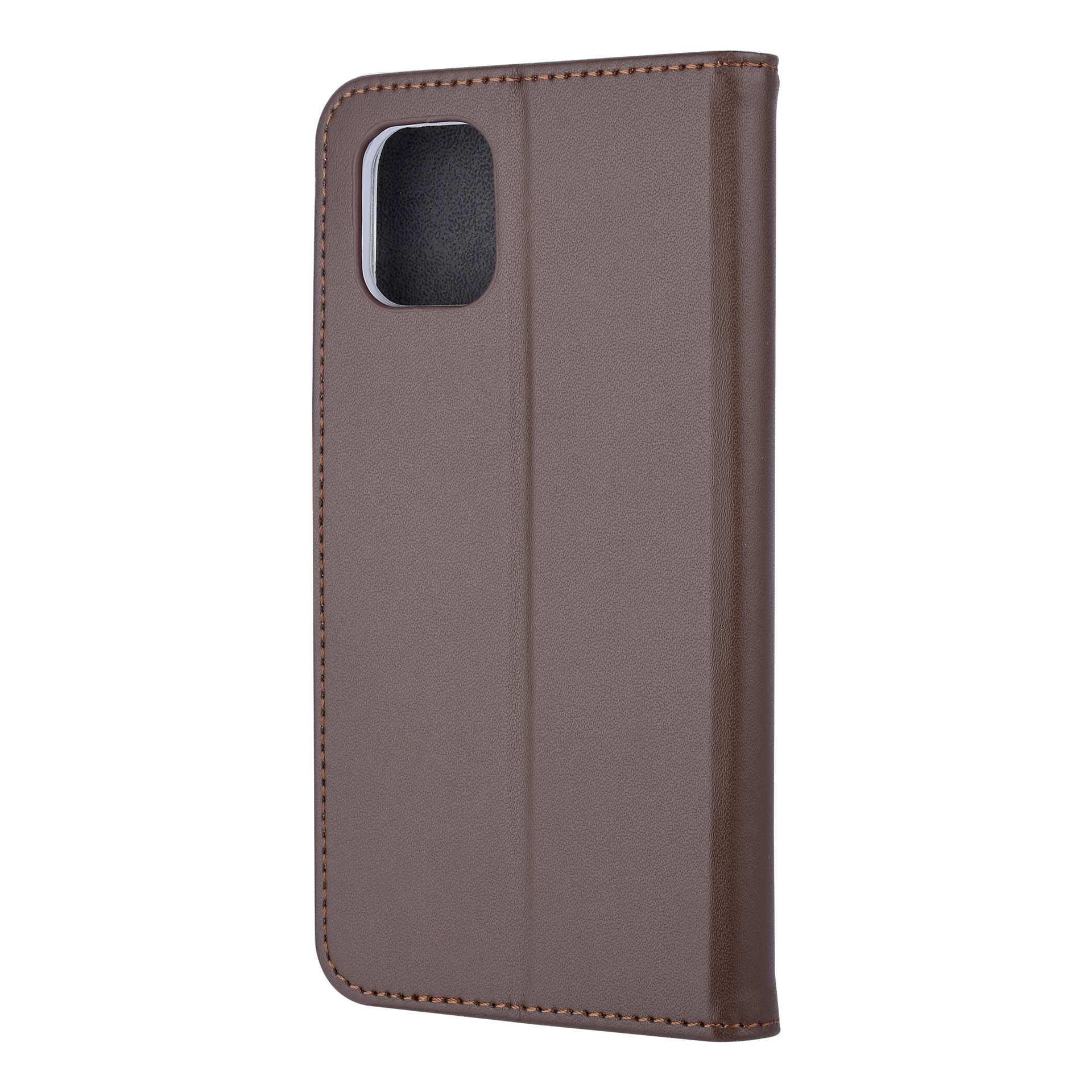 Bruin hoesje iPhone 11 - Book Case - Pasjeshouder - Magneetsluiting, foto 3 van 6