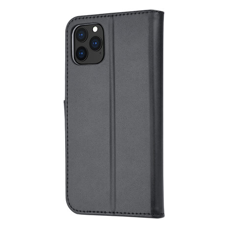 Book-Case hul Apple iPhone 11 Pro Kartenhalter Schwarz -Magnetverschluss - Kunstleer; TPU Book-Case hul Apple iPhone 11 Pro Kartenhalter Schwarz -Magnetverschluss - Kunstleer; TPU