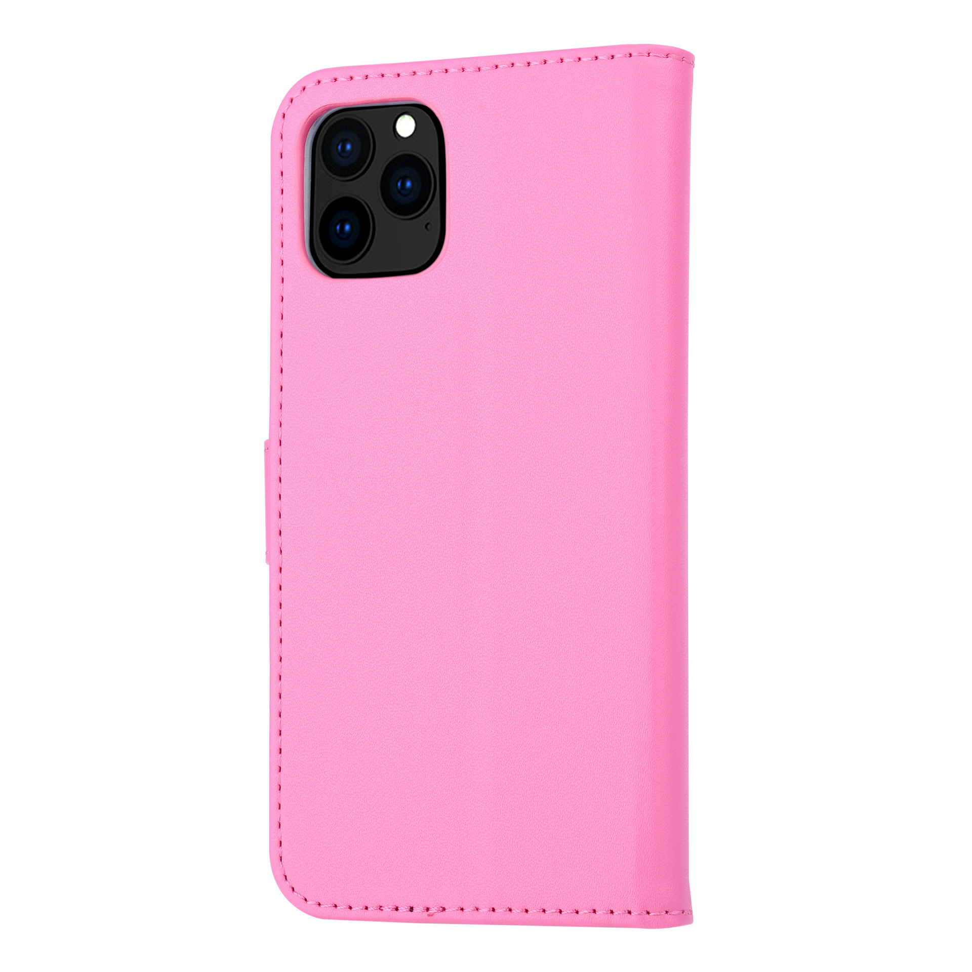 Felroze hoesje iPhone 11 Pro - Book Case - Pasjeshouder - Magneetsluiting, foto 5 van 5