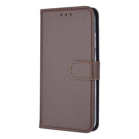 Book type case Apple iPhone 11 Card holder Brown - Magnetic closure Book type case Apple iPhone 11 Card holder Brown - Magnetic closure