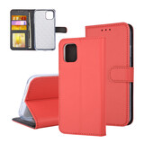 Book-Case hul Apple iPhone 11 Kartenhalter Rot -Magnetverschluss - Kunstleer; TPU Book-Case hul Apple iPhone 11 Kartenhalter Rot -Magnetverschluss - Kunstleer; TPU