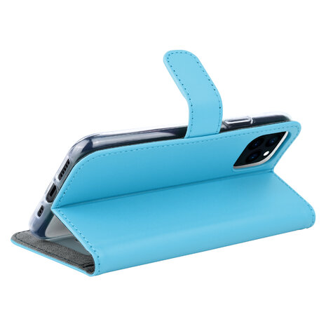 Book type housse Apple iPhone 11 Pro Titulaire de la carte Bleu - Fermeture magnétique Book type housse Apple iPhone 11 Pro Titulaire de la carte Bleu - Fermeture magnétique