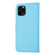 Blauw hoesje iPhone 11 Pro - Book Case - Pasjeshouder - Magneetsluiting Blauw hoesje iPhone 11 Pro - Book Case - Pasjeshouder - Magneetsluiting