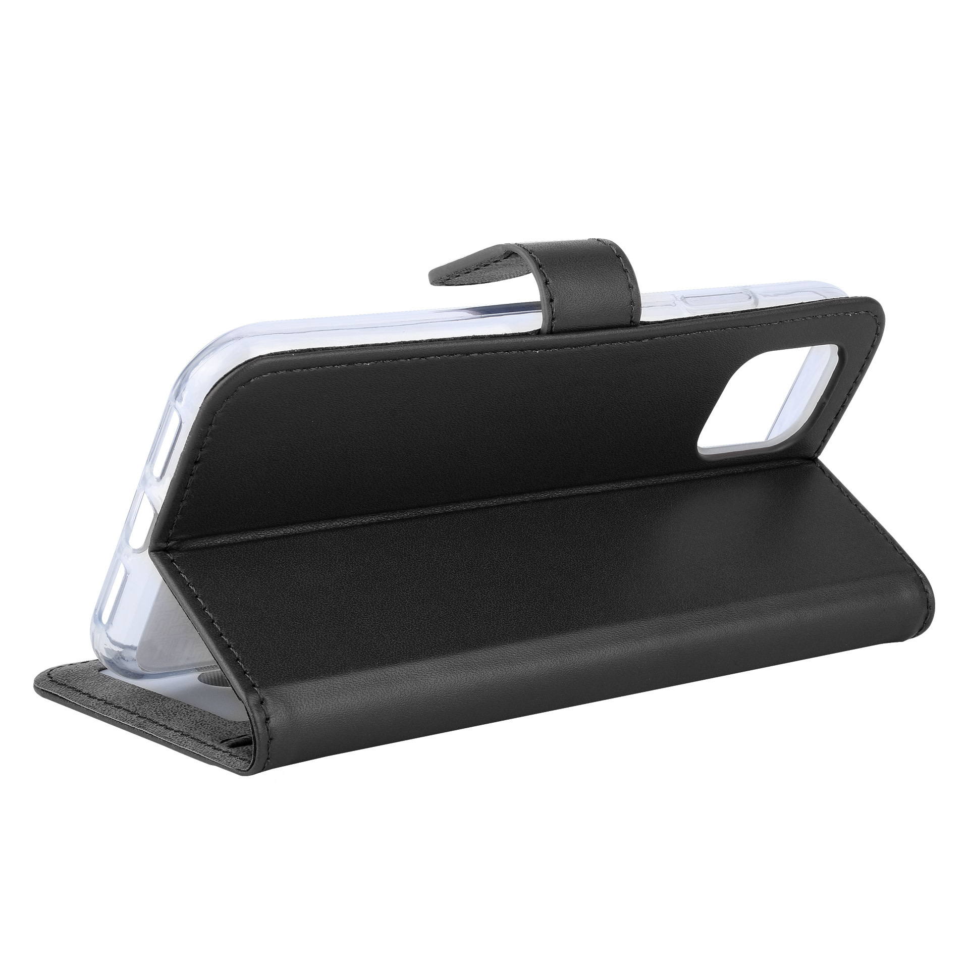 Zwart hoesje iPhone 11 - Book Case - Pasjeshouder - Magneetsluiting, foto 6 van 6