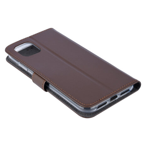 Book type case Apple iPhone 11 Card holder Brown - Magnetic closure Book type case Apple iPhone 11 Card holder Brown - Magnetic closure