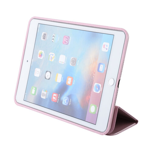 Apple iPad Mini 4 Rose Gold Smart Case - Book Case Tablethoes