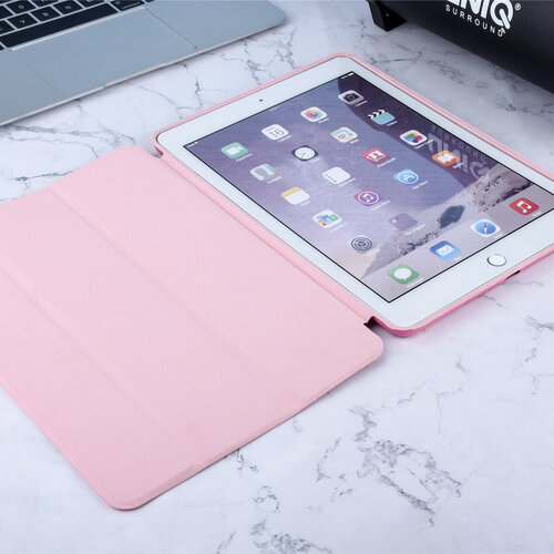 Apple iPad Pro 9.7 (2017) Roze Smart Case - Book Case Tablethoes