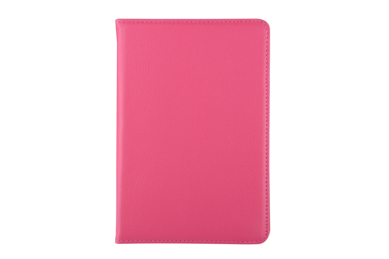 Apple iPad Mini 5 Hot Pink 360 graden draaibare hoes - Book Case Tablethoes Apple iPad Mini 5 Hot Pink 360 graden draaibare hoes - Book Case Tablethoes