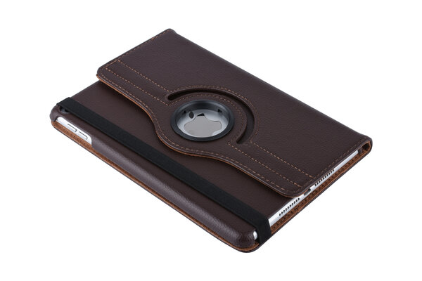 Apple iPad Mini 5 Bruin 360 graden draaibare hoes - Book Case Tablethoes Apple iPad Mini 5 Bruin 360 graden draaibare hoes - Book Case Tablethoes