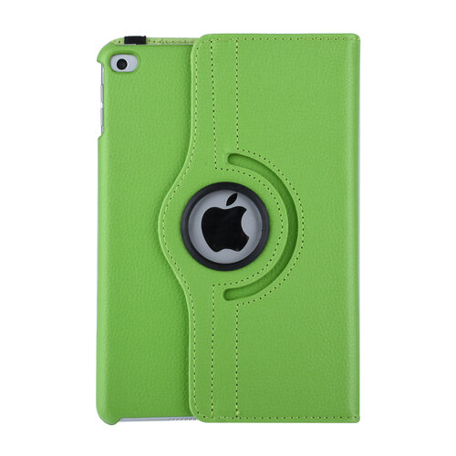 Apple iPad Mini 5 Groen 360 graden draaibare hoes - Book Case Tablethoes