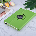 Apple iPad Mini 5 Groen 360 graden draaibare hoes - Book Case Tablethoes