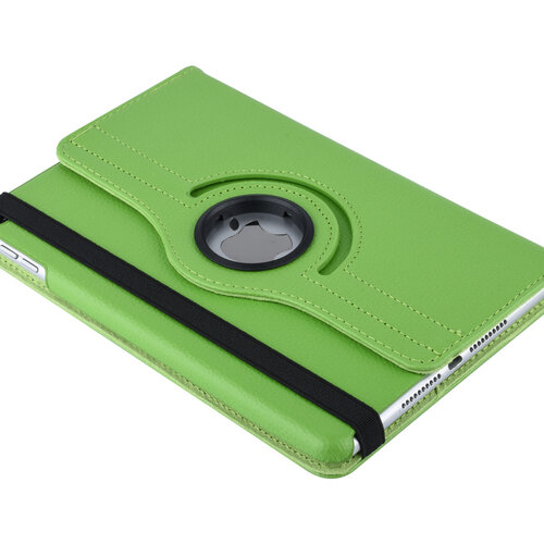 Apple iPad Mini 5 Groen 360 graden draaibare hoes - Book Case Tablethoes
