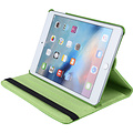 Apple iPad Mini 5 Groen 360 graden draaibare hoes - Book Case Tablethoes
