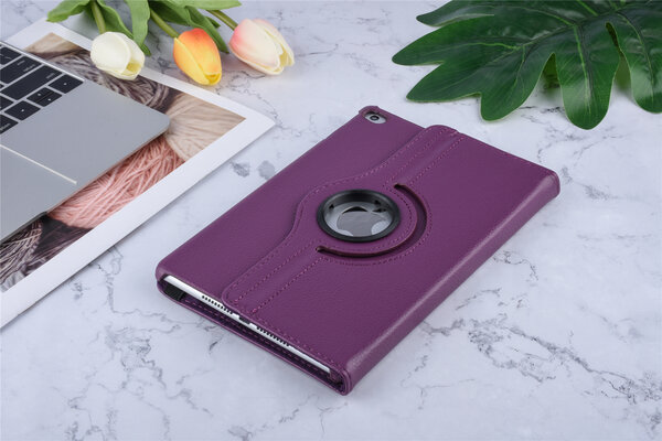 Book case Tablet Apple iPad Mini 5 Rotatable Purple for iPad Mini 5 2 Viewing Positions Book case Tablet Apple iPad Mini 5 Rotatable Purple for iPad Mini 5 2 Viewing Positions